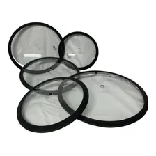 Jogo De Tampa De Vidro Silicone Para Panelas Kit 5 Pçs 