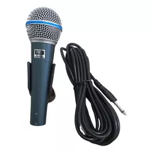 Microfone Profissional Com Fio Jwl Bt-58a