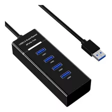 Hub Usb 3.0 Expansão 4 Portas 5.0gb/s Super Speed Com Led 