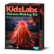 Juego De Ciencia Experimento Kit Volcan Kidz Labs 4m