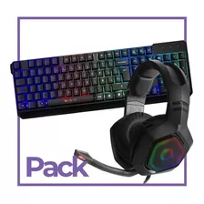 Combo Gamer Audifono Nibio Infinity + Teclado Nibio Strike