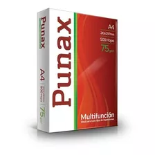 Punax A4 75g Caja X10 Unidades Color Blanco