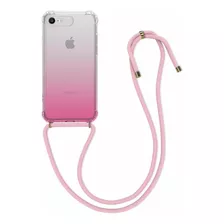 Kwmobile - Carcasa Para iPhone 7/8/se (2020), Color Rosa Osc