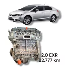 Motor Parcial Honda Civic 2014 Exr 2.0 Flex Aut. 82.777 Km