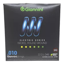 Encordado De Guitarra Electrica X6 Giannini Geegst10