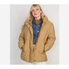 Old Navy Water-resistant Hooded Puffer Jacket For Women