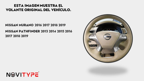 Funda Forro Cubre Volante Nissan Pathfinder Murano 2016-2020 Foto 3