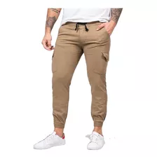 Pantalon Jogger Jeans De Hombre Con Puño