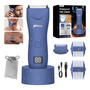 Enssu Aparador De Pelos Corporais Masculino Com Base Cor Azul 127/220v