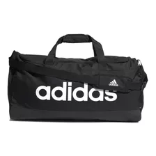 Mala adidas Mala adidas Duffel Linear Logo Preta Cor Preto Liso