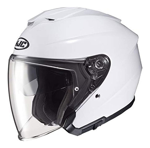 Foto de Casco De Moto Unisex Talla Xs, Color Blanco, Hjc Helmets