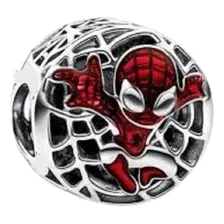 Charms Plata 925 Spider-man Colgante Dije