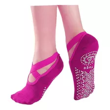 Calcetines Antideslizantes Yoga Pilates Fitnics Set 3 Pares