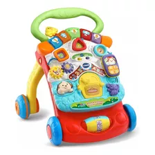 Caminador Exclusivo Vtech Aprendiendo A Caminar Bebes Color Rojo