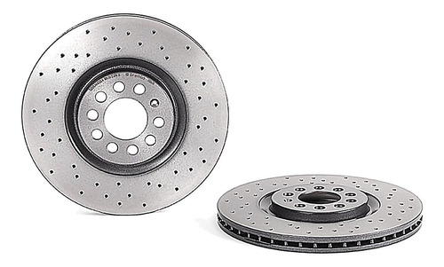 2 Discos Brembo Hiperventilados Hierro Tt Roadster 00 A 06 Foto 6