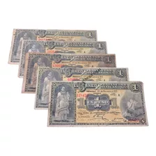 Billete 1 Un Peso Merida Yucatan Banco Peninsular Mexicano 
