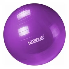 Bola Suiça Premium - 55cm - Roxa - Liveup Sports Com Bomba