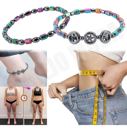 Conejo Moda Pulsera Tobillera Peso Bajar Magnética de hematita