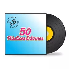 50 Plásticos Para Disco De Vinil Lp Externo Grosso