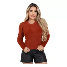 Blusa De Pelinho Feminina Curto Frio /ssj125