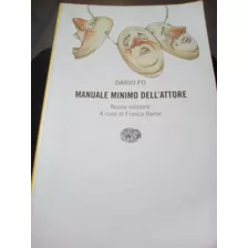 Manual Del Actor. Dario Fo, En Italiano 