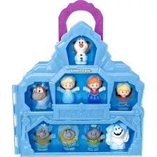 Fisher Price Little People Maletín Frozen Castillo Portátil