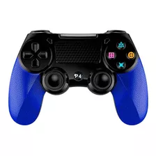 Mando Para Ps4 Azul/negro Alta Calidad Alternativo Mg