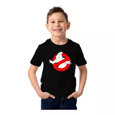 Camiseta Caça Fantasmas Camisa Infantil Kids Ghostbusters 