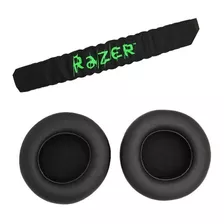 Bandana Headband + Almofadas Compatível Headset Razer Kraken