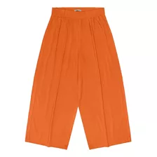 Calça Feminina Plus Size Em Viscose Secret Glam Laranja