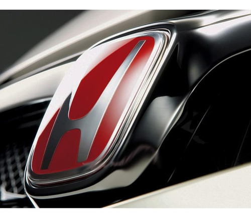 Emblema Honda Civic Parrilla Tipo Typer Frontal 2016-2021 Foto 4