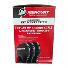 Kit Manutenção De 100 Horas Para Motores Mercury De 75 A 115