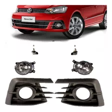 Kit Faros Auxiliares Gol Trend 2016 A 2018 + Grillas + Lámpa