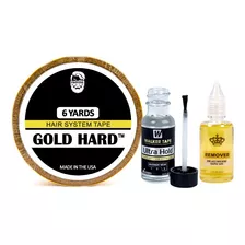 Kit Manutenção Prótese Capilar Fita Gold Cola Hold Removedor