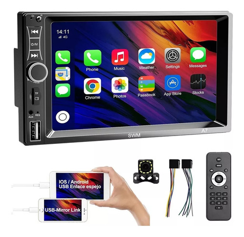 Estereo Pantalla Touch Para Gmc Sierra 3500hd 2004 - 2016 (r Foto 2