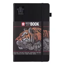  Sakura Sketchbook Sketch Note Book 80 Hojas Hojas Negras 1 Materias Unidad X 1 21cm X 13cm Color Negro