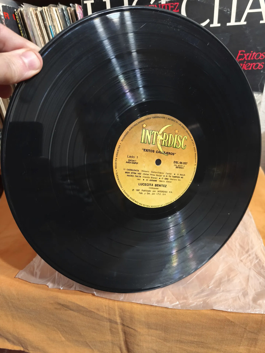 Lucecita Benitez - Exitos Callejeros - vinilo 1989