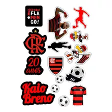 Topo Topper Flamengo Personalizado