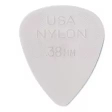 44p.38 Nylon Standard, White, .38mm, 12/player's Pack