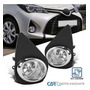 Fits 15-17 Toyota Yaris Hatchback 2/4dr Clear Fog Lights Ttx