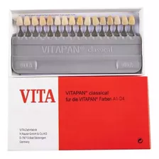 Escala Vita Vitapan Classical 16 Cores A1 Ad4 Dentes Resina