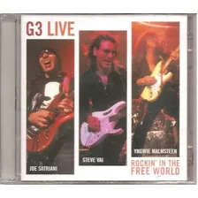 Cd G3 - Live + Cd The G3 Jam - Joe Satriani Yngwie Malmsteen