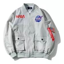 Chaqueta Uniforme De La Nasa Baseball Para Hombres