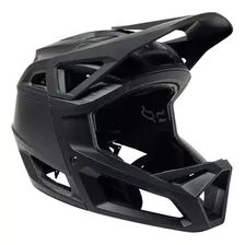 Casco Fox Proframe Rs Color Negro Solido Para Enduro Mtb