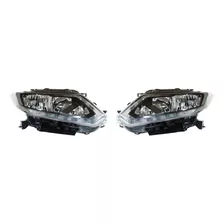 Par Faros Nissan Xtrail 2015 Al 2017 Elect Leds Tyc