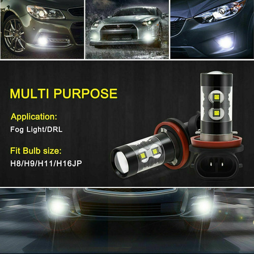 Faro Led Para Toyota Rav4 2016 2017 2018 + Luz Antiniebla Foto 7