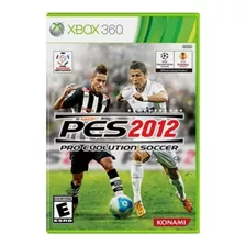 Jogo Pro Evolution Soccer 2012 - Xbox 360 Original Lacrado