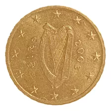 Irlanda 10 Cents 2003 Excelente Km 35 Primer Mapa