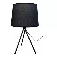 Lámpara Velador De Mesa Modelo Trípode Moderno + Ampolleta