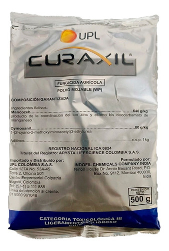 Curaxil Fungicida 500gr Mancozeb + Cynomaxil